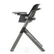 4moms židlička HIGH CHAIR černá/sivá